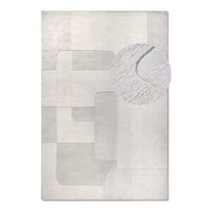 Krémovobiely ručne tkaný vlnený koberec 120x170 cm Charlotte – Villeroy&Boch