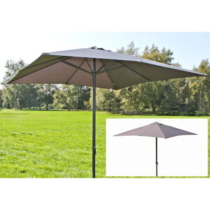 Šedý slnečník 240x251 cm - Garden Pleasure