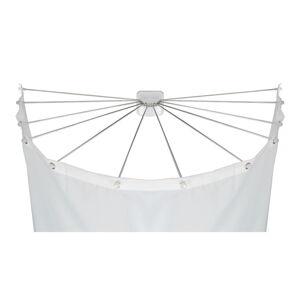 Kruhový držiak na sprchový záves Wenko Shower Umbrella