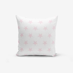 Obliečka na vankúš s prímesou bavlny Minimalist Cushion Covers Powder Colour Star Modern, 45 × 45 cm