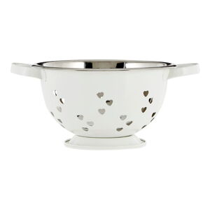 Biele cedidlo so srdiečkami Premier Housewares Hearts