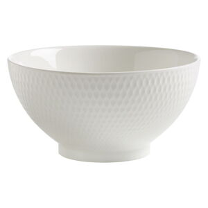 Biela porcelánová miska Maxwell & Williams Diamonds, 18 cm