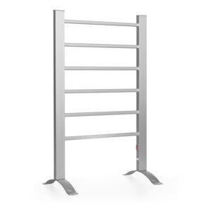 Sivý elektrický rebrík na uteráky InnovaGoods Towel Rail