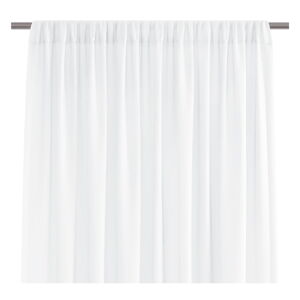 Biely záves AmeliaHome Voile Pleat, 140 x 270 cm