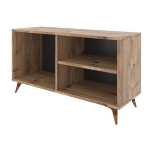 TV stolík v dekore borovice v prírodnej farbe 100x54 cm Zisino – Kalune Design