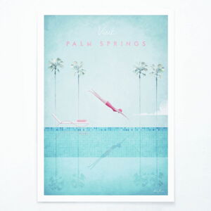 Plagát Travelposter Palm Springs, A2