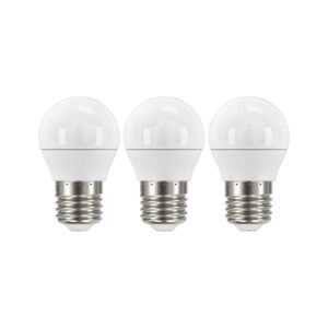 Teplé LED žiarovky v súprave 3 ks E27, 5 W – EMOS