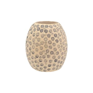 Béžová dekoratívna váza Villa Collection Taia, výška 28,5 cm