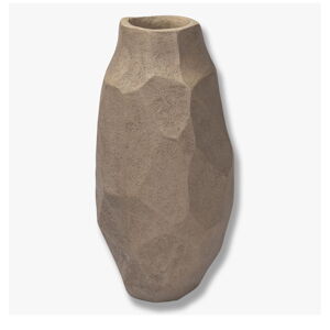 Béžová váza z polyresínu (výška  18 cm) Nuki – Mette Ditmer Denmark