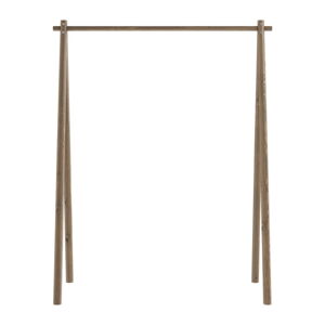 Hnedý stojan na oblečenie z borovicového dreva Hongi - Karup Design