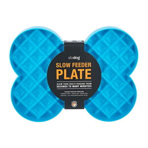 Protihltacia miska SloDog Turquoise – LickiMat