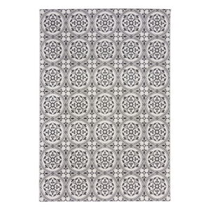 Sivý vonkajší koberec Flair Rugs Casablanca, 120 x 170 cm