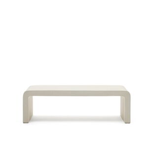 Betónový záhradný odkladací stolík 135x65 cm Aiguablava - Kave Home