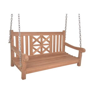 Drevená záhradná hojdačka v prírodnej farbe Latoa - Garden Pleasure