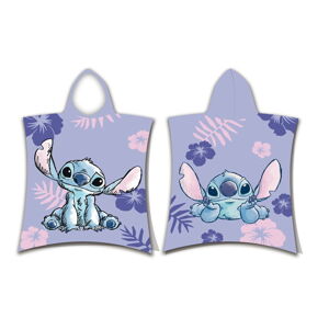 Fialový froté detský župan Lilo and Stitch - Jerry Fabrics