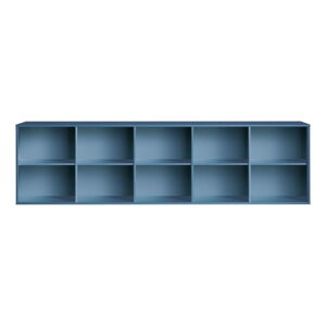 Modrá závesná knižnica 220x61 cm Mistral – Hammel Furniture