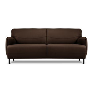 Hnedá kožená pohovka Windsor & Co Sofas Neso, 175 x 90 cm