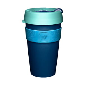 Modrý cestovný hrnček s vekom KeepCup Australis, 454 ml