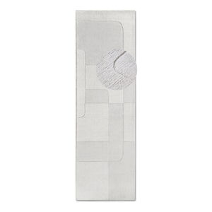 Krémovobiely ručne tkaný vlnený behúň 80x250 cm Charlotte – Villeroy&Boch