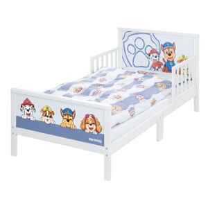 Biela/modrá detská posteľ 70x140 cm Paw Patrol – Roba