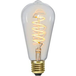 Teplá LED/filamentová žiarovka so stmievačom E27, 4 W Spiral Filament – Star Trading