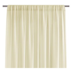 Svetložltý záves AmeliaHome Voile Pleat, 160 x 300 cm