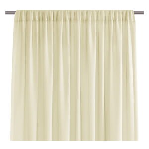 Svetložltý záves AmeliaHome Voile Pleat, 160 x 250 cm