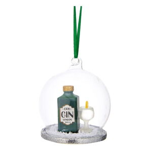 Sklenená vianočná ozdoba Gin & Tonic – Sass & Belle