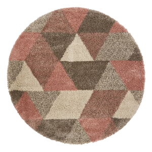 Koberec Think Rugs Royal Nomadic Trinagle, ø 160 cm