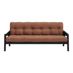 Variabilná pohovka Karup Design Grab Black/Clay Brown
