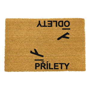 Rohožka z prírodného kokosového vlákna Artsy Doormats Arrivals, 40 x 60 cm