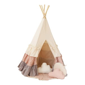 Detský stan teepee Powder Frills - Moi Mili