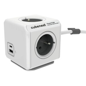 Rozbočovacia zásuvka PowerCube Extended USB – Cubenest