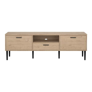 TV stolík v dekore duba v prírodnej farbe 177x57 cm Media – Tvilum