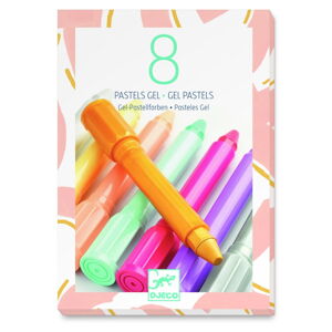 Sada 8 gélových pasteliek Djeco Soft