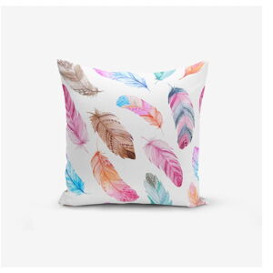 Obliečka na vankúš Minimalist Cushion Covers Colorful Bird Pendants, 45 × 45 cm