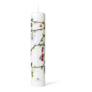 Sviečka s vianočným motívom doba horenia 56 h Hammershøi Christmas – Kähler Design