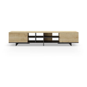 TV stolík v dekore duba v prírodnej farbe 230x44 cm Cequoia – Marckeric
