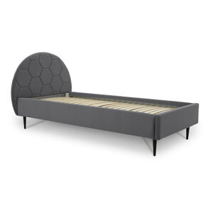 Sivá detská posteľ s úložným priestorom 90x200 cm Mercury – Scandic
