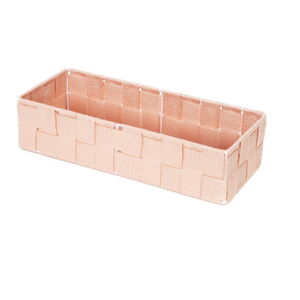 Ružový kúpeľňový organizér Compactor Stan, 30 x 12 cm