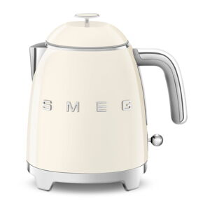 Krémová rýchlovarná kanvica z nehrdzavejúcej ocele 800 ml Retro Style – SMEG