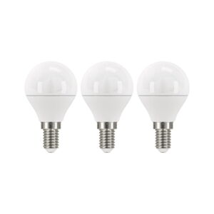 Súprava 3 LED žiaroviek EMOS Classic Mini Globe Neutral White, 6W E14