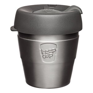 Sivý cestovný hrnček s vekom KeepCup Nitro Thermal, 177 ml