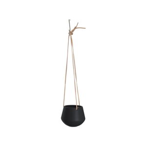 Čierny závesný kvetináč PT LIVING Skittle, ø 12,2 cm
