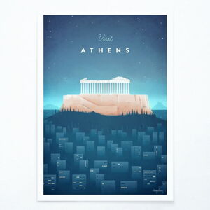 Plagát Travelposter Athens, A3