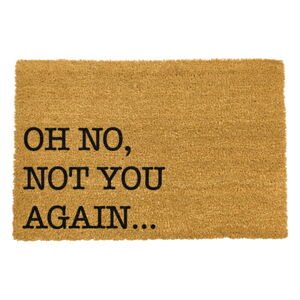 Rohožka z prírodného kokosového vlákna Artsy Doormats Oh No Not You Again, 40 x 60 cm