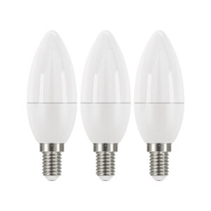 Súprava 3 LED žiaroviek EMOS Classic Candle Neutral White, 6W E14