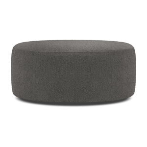 Tmavosivý otočný puf Interieurs 86 Nael
