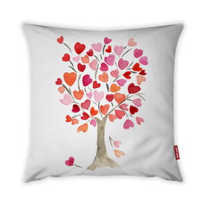 Obliečka na vankúš Vitaus Love Tree Rose, 43 × 43 cm
