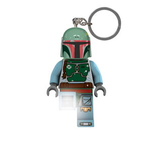 Svietiaca kľúčenka LEGO® Wars Boba Fett